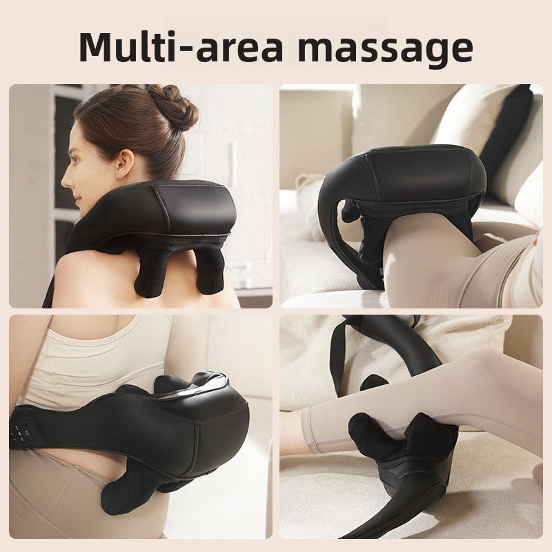 Luran Pro Massager used on neck, shoulders, back and legs